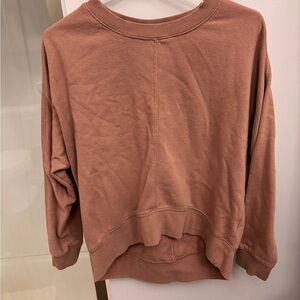 Hippie Rose Warm Brown Pullover